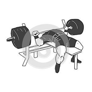 Powerlifting bench press