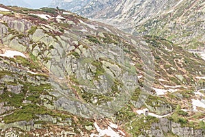 Powerlines from Grimsel Dam