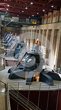 The Powerplant at the Hoover Dam in Nevada