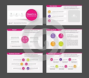 Powerpoint presentation template background.