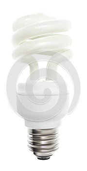 Powersave lamp on White Background. Vector Illustration.