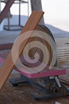 Powertool with plank