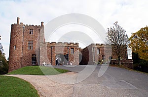 Powis Castle Entrance in England