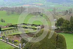 Powis castle garden