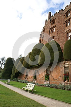 Powis Castle and garden in England