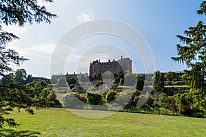 Powis Castle and Gardens In Welshpool in the UK