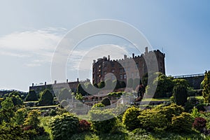 Powis Castle and Gardens In Welshpool in the UK