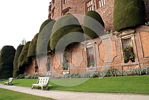 Powis Castle in Welshpool, Powys, Wales, England, Europe