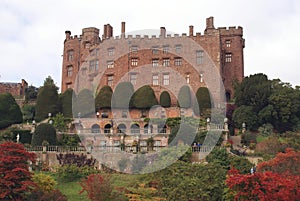 Powis castle, Welshpool, Wales, England