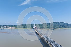 Poyang lake bridge