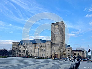 Poznan, Poland - 03.03.2024: Kaiser's Castle or Imperial Palace in Poznan