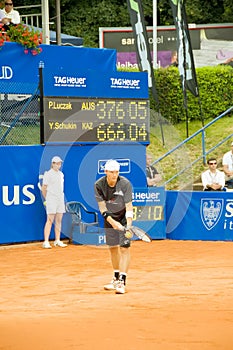 Poznan Porshe Open 2009 - P.Luczak (AUS) serve