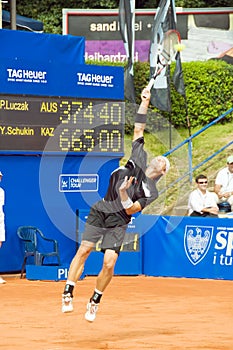 Poznan Porshe Open 2009 - P.Luczak (AUS) serving