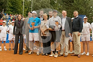 Poznan Porshe Open 2009 - winners with sponsors