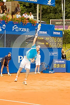 Poznan Porshe Open 2009 - Y.Schukin (KAZ) serve