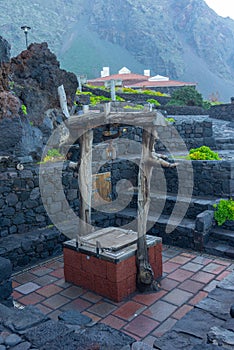 Pozo de la Salud well at El Hierro island, Canary islands, Spain photo