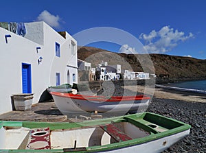 Pozo Negro a fishermen village on Fuerteventura photo