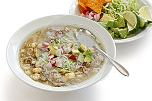 Pozole, mexican cuisine photo