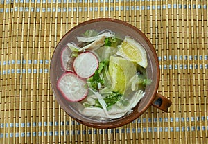 Pozole Verde de Pollo