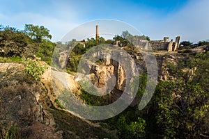 Pozos de Mineral miners town