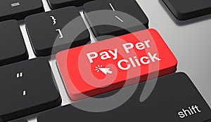 PPC Pay Per Click concept
