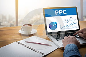 PPC - Pay Per Click concept