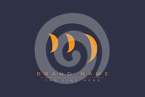 PPD abstract letter logo design