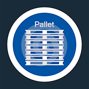 PPE Icon.Stack Correctly Symbol Sign On black Background On black Background,Vector llustration