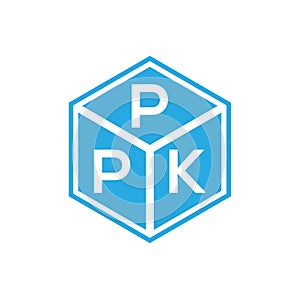 PPK letter logo design on black background. PPK creative initials letter logo concept. PPK letter design