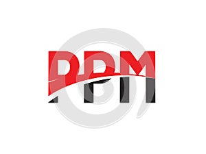 PPM Letter Initial Logo Design Vector Illustration