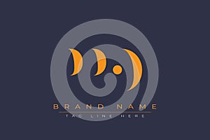 PPO abstract letter logo design