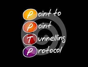 PPTP - Point to Point Tunnelling Protocol acronym