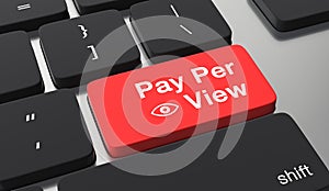 PPV Pay Per View concept