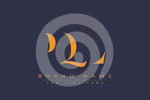 PQL abstract letter logo design