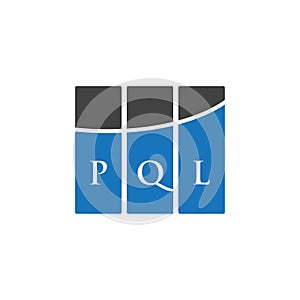PQL letter logo design on WHITE background. PQL creative initials letter logo concept. PQL letter design.PQL letter logo design on