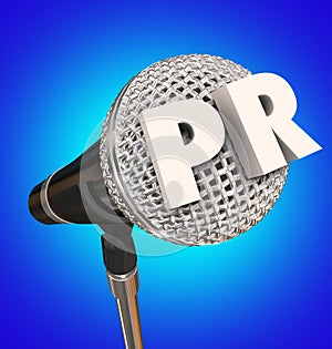 PR Public Relations Microphone Mic Stand Mike Interview Share Me