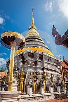 Pra That Lampang Luang, the famous ancient buddhist temple