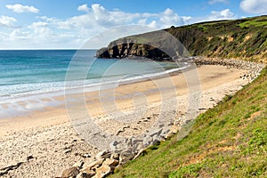Praa Sands Cornwall England near Penzance and Mullion photo