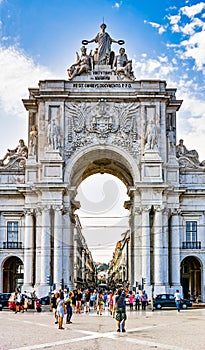 Praca do Comercio in Lisbon
