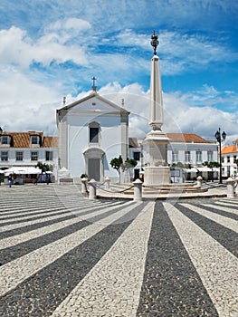 Praca Marques de Pombal. Vila Real de Santo Antonio, Algarve. Portugal. photo