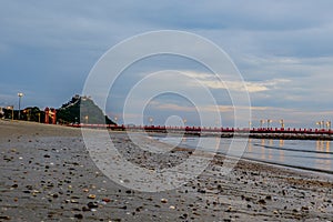 Prachuap Bay The tropical beach of Prachuap Khiri Khan Province