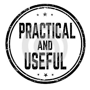 Practical and useful sign or stamp