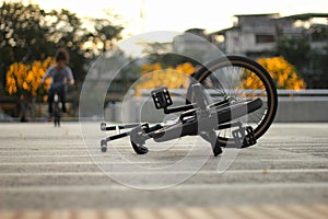 Practice bmx flatland