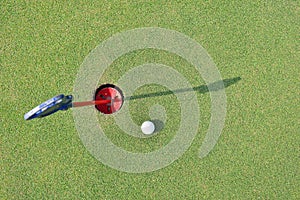 Practice Golf Putting photo