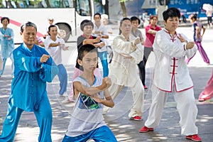 Practise Tai Chi