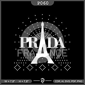 PRADA RHINESTONES DESIGN