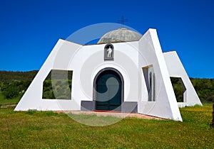 Pradera San Isidro church by Via de la Plata way