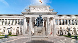 Prado Museum. Museo del Prado in Madrid Spain.