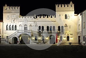 The Praetorian Palace, Venetian Gothic palace in the city of Koper in Slovenia