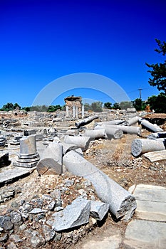 Praetorium. Archaeological site of Gortyn